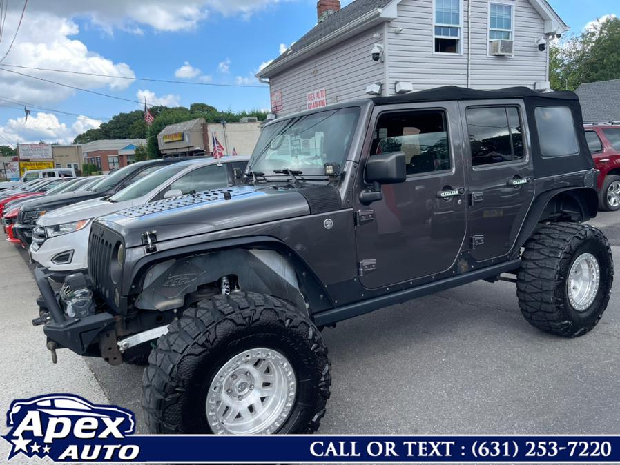 Used Jeep Wrangler Unlimited 4WD 4dr Sport 2016 | Apex Auto. Selden, New York Used Jeep Wrangler Unlimited 4WD 4dr Sport 2016 | Apex Auto. Selden, New York