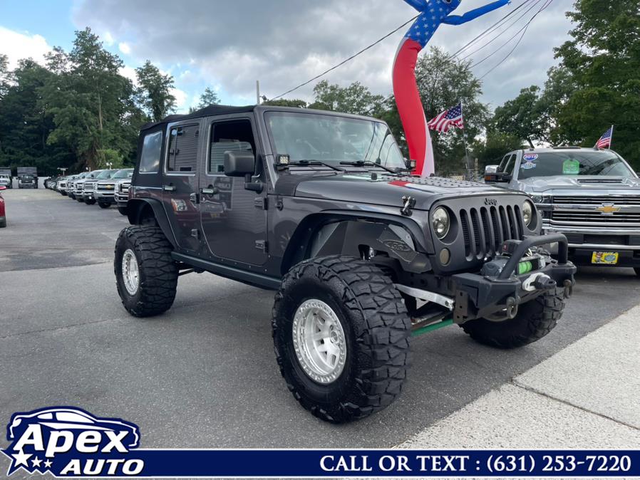 Used Jeep Wrangler Unlimited 4WD 4dr Sport 2016 | Apex Auto. Selden, New York Used Jeep Wrangler Unlimited 4WD 4dr Sport 2016 | Apex Auto. Selden, New York