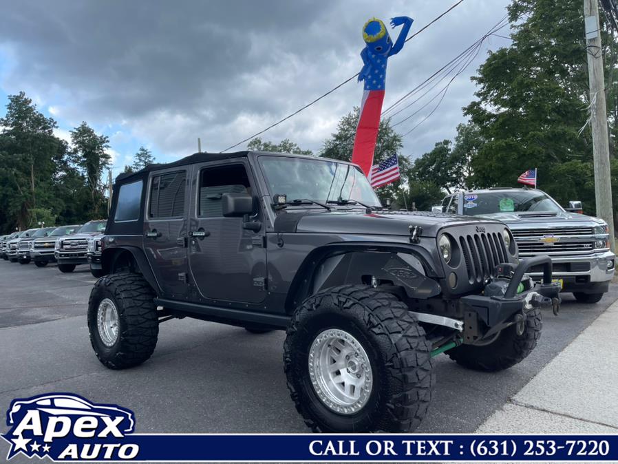 Used Jeep Wrangler Unlimited 4WD 4dr Sport 2016 | Apex Auto. Selden, New York Used Jeep Wrangler Unlimited 4WD 4dr Sport 2016 | Apex Auto. Selden, New York