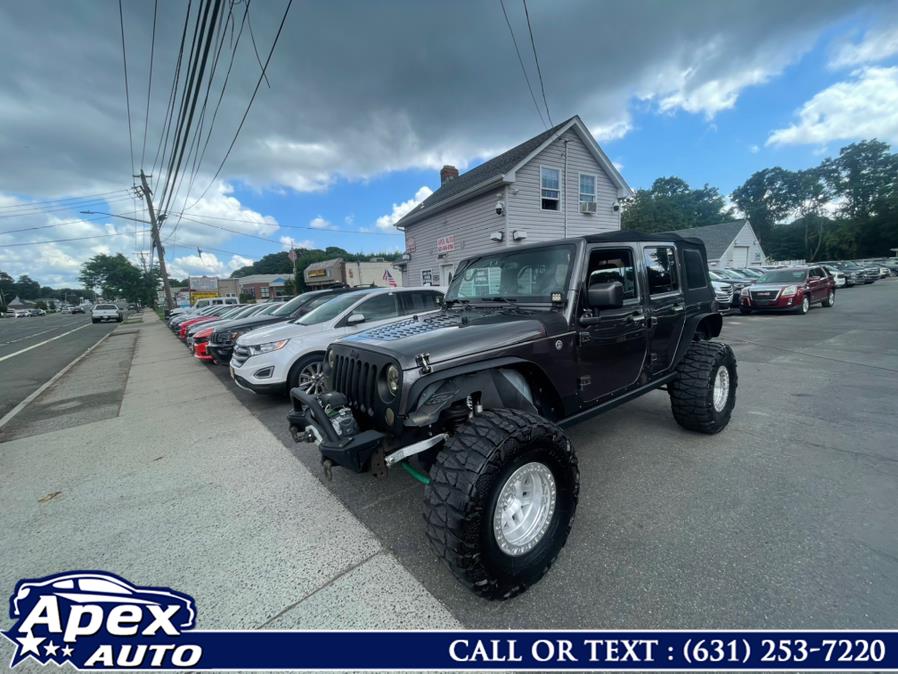 Used Jeep Wrangler Unlimited 4WD 4dr Sport 2016 | Apex Auto. Selden, New York Used Jeep Wrangler Unlimited 4WD 4dr Sport 2016 | Apex Auto. Selden, New York