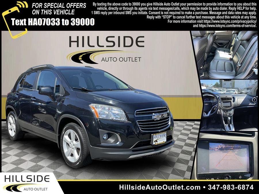 2015 Chevrolet Trax LTZ, available for sale in Jamaica, New York | Hillside Auto Outlet. Jamaica, New York