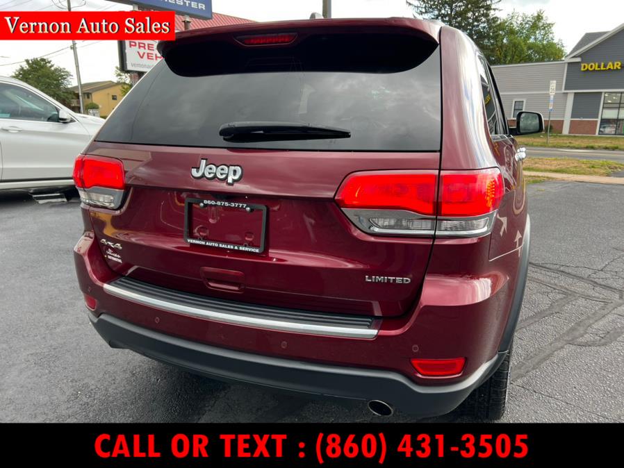 Used Jeep Grand Cherokee Limited 4x4 2017 | Vernon Auto Sale & Service. Manchester, Connecticut Used Jeep Grand Cherokee Limited 4x4 2017 | Vernon Auto Sale & Service. Manchester, Connecticut