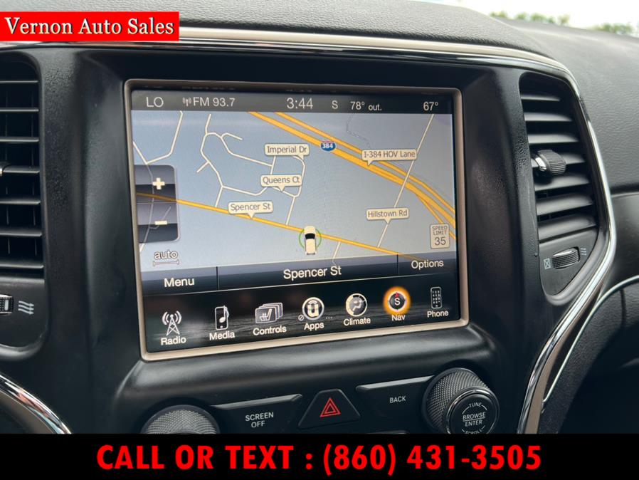 Used Jeep Grand Cherokee Limited 4x4 2017 | Vernon Auto Sale & Service. Manchester, Connecticut Used Jeep Grand Cherokee Limited 4x4 2017 | Vernon Auto Sale & Service. Manchester, Connecticut