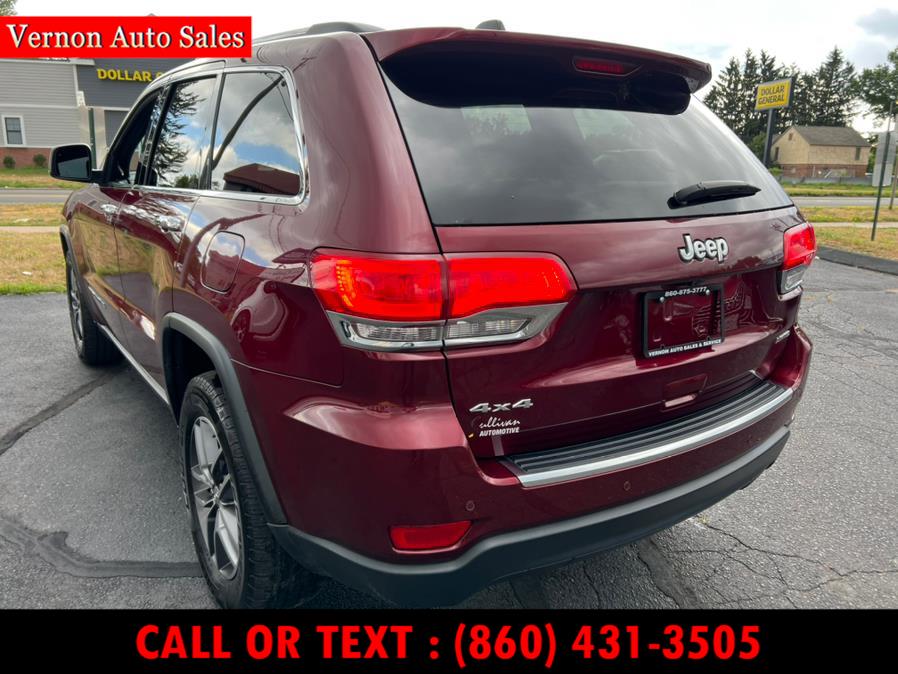 Used Jeep Grand Cherokee Limited 4x4 2017 | Vernon Auto Sale & Service. Manchester, Connecticut Used Jeep Grand Cherokee Limited 4x4 2017 | Vernon Auto Sale & Service. Manchester, Connecticut