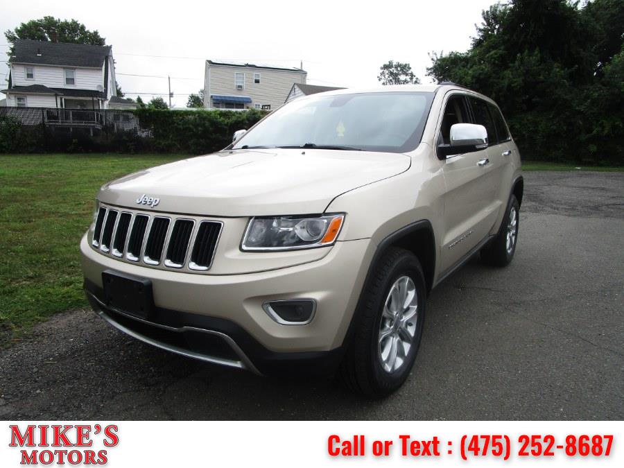 2014 Jeep Grand Cherokee 4WD 4dr Limited, available for sale in Stratford, Connecticut | Mike's Motors LLC. Stratford, Connecticut 2014 Jeep Grand Cherokee 4WD 4dr Limited, available for sale in Stratford, Connecticut | Mike's Motors LLC. Stratford, Connecticut