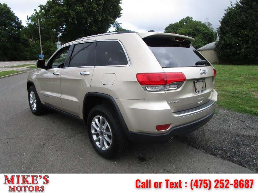 2014 Jeep Grand Cherokee 4WD 4dr Limited, available for sale in Stratford, Connecticut | Mike's Motors LLC. Stratford, Connecticut 2014 Jeep Grand Cherokee 4WD 4dr Limited, available for sale in Stratford, Connecticut | Mike's Motors LLC. Stratford, Connecticut