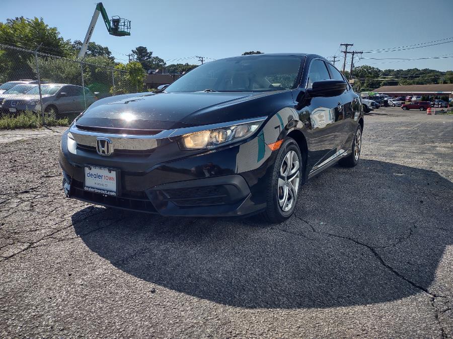 2016 Honda Civic Sedan 4dr CVT LX, available for sale in Milford, Connecticut | Dealertown Auto Wholesalers. Milford, Connecticut 2016 Honda Civic Sedan 4dr CVT LX, available for sale in Milford, Connecticut | Dealertown Auto Wholesalers. Milford, Connecticut