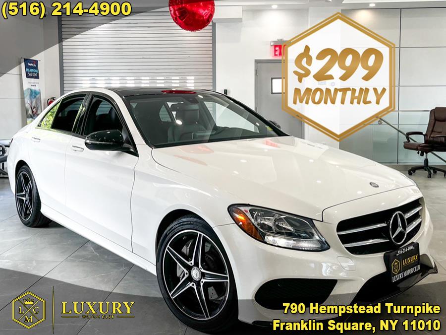 Used Mercedes-Benz C-Class 4dr Sdn C 300 4MATIC 2016 | Luxury Motor Club. Franklin Square, New York