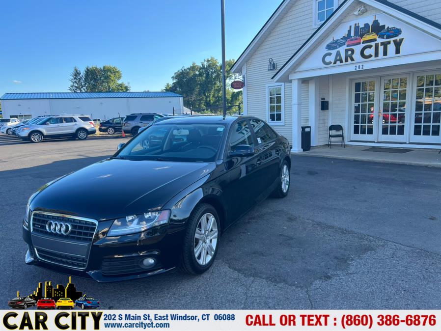 2011 Audi A4 4dr Sdn Man quattro 2.0T Premium, available for sale in East Windsor, Connecticut | Car City LLC. East Windsor, Connecticut