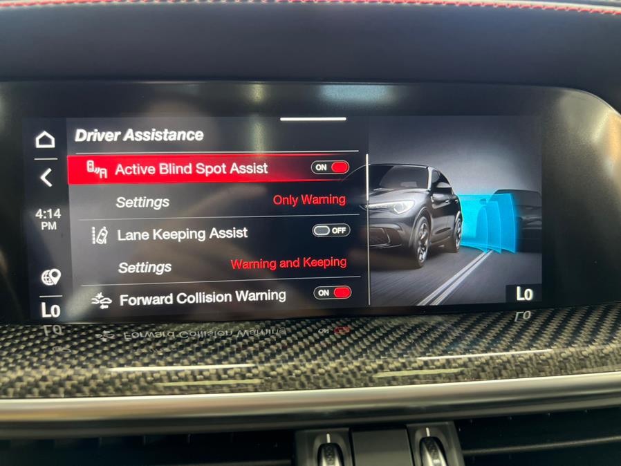 2020 Alfa Romeo Stelvio Quadrifoglio AWD, available for sale in Massapequa Park, New York | Power Motors East. Massapequa Park, New York 2020 Alfa Romeo Stelvio Quadrifoglio AWD, available for sale in Massapequa Park, New York | Power Motors East. Massapequa Park, New York