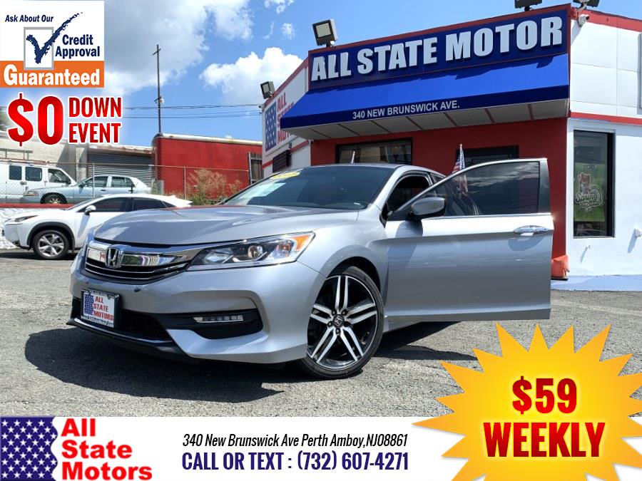 2017 Honda Accord Sedan Sport SE CVT, available for sale in Perth Amboy, New Jersey | All State Motor Inc. Perth Amboy, New Jersey 2017 Honda Accord Sedan Sport SE CVT, available for sale in Perth Amboy, New Jersey | All State Motor Inc. Perth Amboy, New Jersey