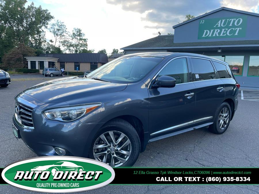 2013 Infiniti JX35 AWD 4dr, available for sale in Windsor Locks, Connecticut | Auto Direct LLC. Windsor Locks, Connecticut