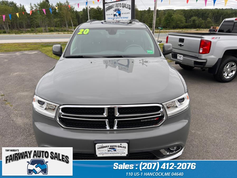 Used Dodge Durango SXT Plus AWD 2020 | Fairway Auto Sales. Hancock, Maine Used Dodge Durango SXT Plus AWD 2020 | Fairway Auto Sales. Hancock, Maine