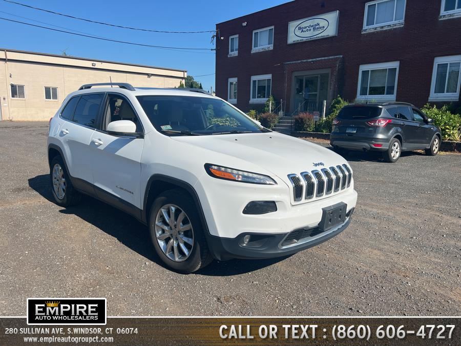 2015 Jeep Cherokee 4WD 4dr Limited, available for sale in S.Windsor, Connecticut | Empire Auto Wholesalers. S.Windsor, Connecticut
