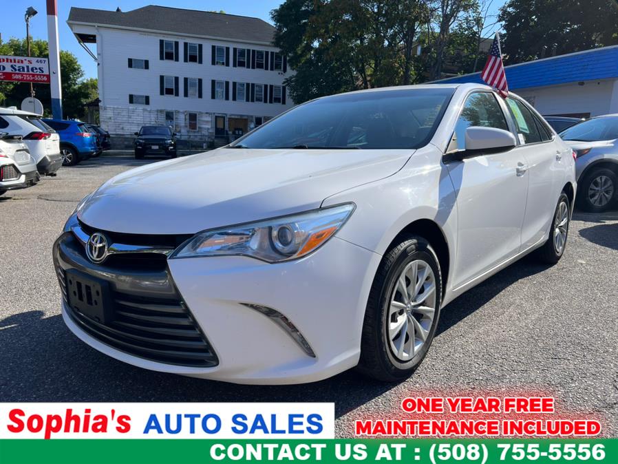 2016 Toyota Camry 4dr Sdn I4 Auto LE (Natl), available for sale in Worcester, Massachusetts | Sophia's Auto Sales Inc. Worcester, Massachusetts