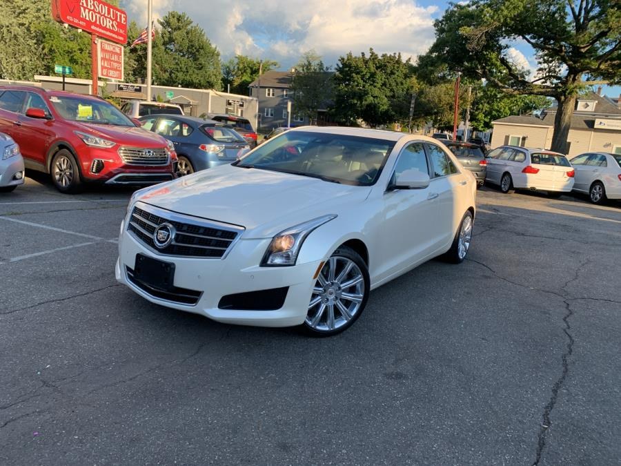 2013 Cadillac ATS 4dr Sdn 3.6L Luxury AWD, available for sale in Springfield, Massachusetts | Absolute Motors Inc. Springfield, Massachusetts
