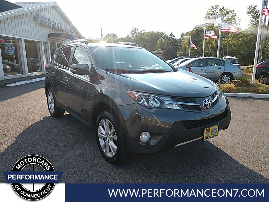 2014 Toyota RAV4 AWD 4dr Limited (Natl), available for sale in Wilton, Connecticut | Performance Motor Cars Of Connecticut LLC. Wilton, Connecticut