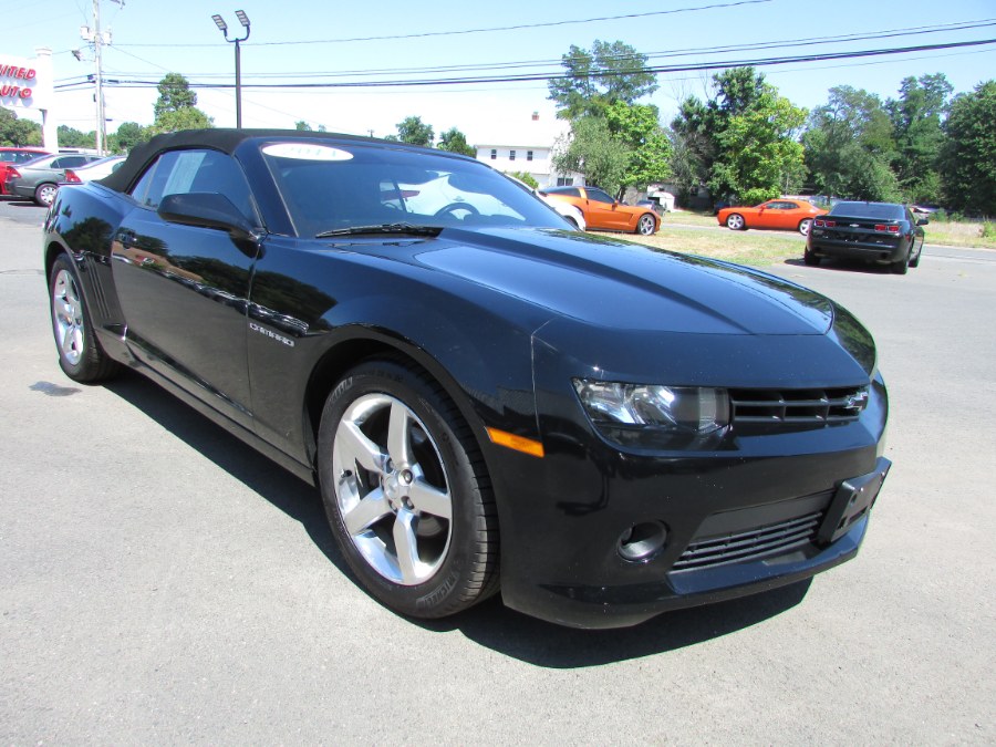 2014 Chevrolet Camaro 2dr Conv LT w/1LT, available for sale in East Windsor, Connecticut | United Auto Sales of E Windsor, Inc. East Windsor, Connecticut 2014 Chevrolet Camaro 2dr Conv LT w/1LT, available for sale in East Windsor, Connecticut | United Auto Sales of E Windsor, Inc. East Windsor, Connecticut