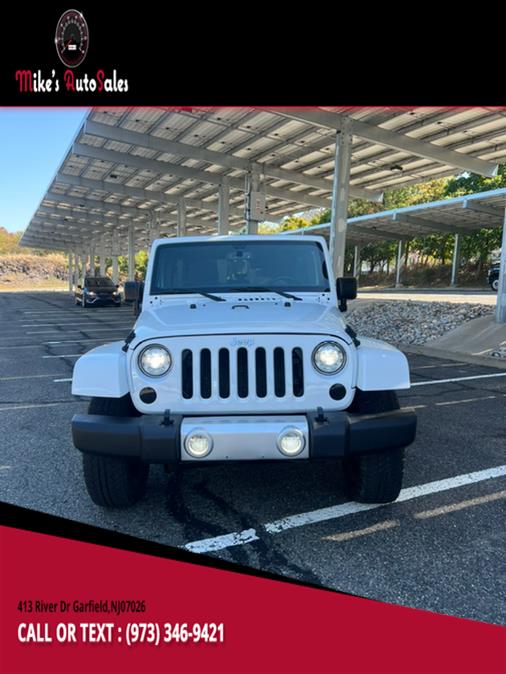 2017 Jeep Wrangler Unlimited Sahara 4x4, available for sale in Garfield, New Jersey | Mikes Auto Sales LLC. Garfield, New Jersey 2017 Jeep Wrangler Unlimited Sahara 4x4, available for sale in Garfield, New Jersey | Mikes Auto Sales LLC. Garfield, New Jersey