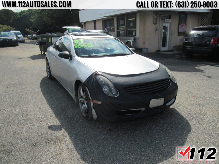 2007 Infiniti G35 2dr Auto, available for sale in Patchogue, New York | 112 Auto Sales. Patchogue, New York 2007 Infiniti G35 2dr Auto, available for sale in Patchogue, New York | 112 Auto Sales. Patchogue, New York