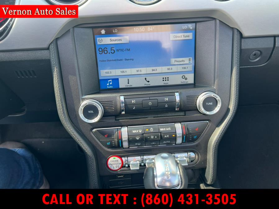 2017 Ford Mustang EcoBoost Premium Convertible, available for sale in Manchester, Connecticut | Vernon Auto Sale & Service. Manchester, Connecticut 2017 Ford Mustang EcoBoost Premium Convertible, available for sale in Manchester, Connecticut | Vernon Auto Sale & Service. Manchester, Connecticut