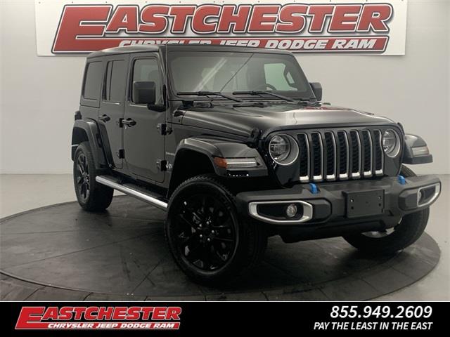 2022 Jeep Wrangler Unlimited Sahara 4xe, available for sale in Bronx, New York | Eastchester Motor Cars. Bronx, New York