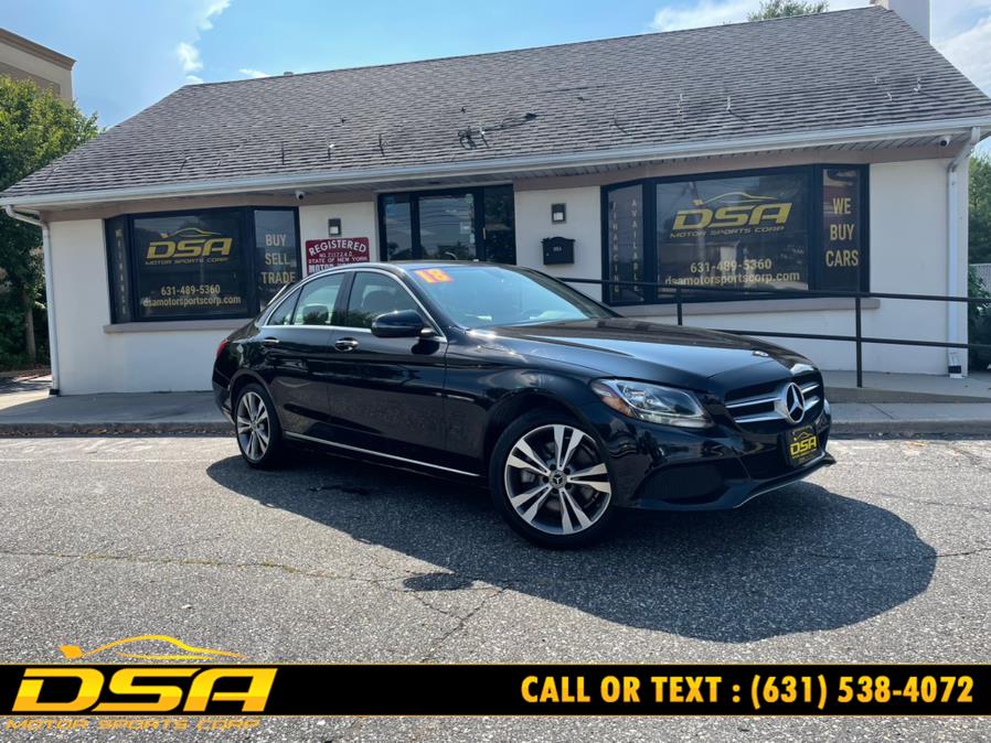 Used Mercedes-Benz C-Class C 300 4MATIC Sedan 2018 | DSA Motor Sports Corp. Commack, New York