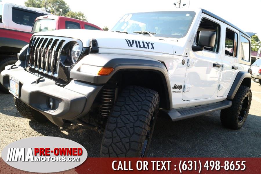 2020 Jeep willys Wrangler Unlimited Sport 4x4, available for sale in Huntington Station, New York | M & A Motors. Huntington Station, New York 2020 Jeep willys Wrangler Unlimited Sport 4x4, available for sale in Huntington Station, New York | M & A Motors. Huntington Station, New York