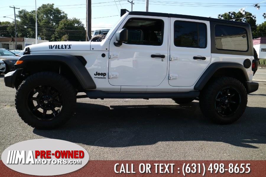 2020 Jeep willys Wrangler Unlimited Sport 4x4, available for sale in Huntington Station, New York | M & A Motors. Huntington Station, New York 2020 Jeep willys Wrangler Unlimited Sport 4x4, available for sale in Huntington Station, New York | M & A Motors. Huntington Station, New York