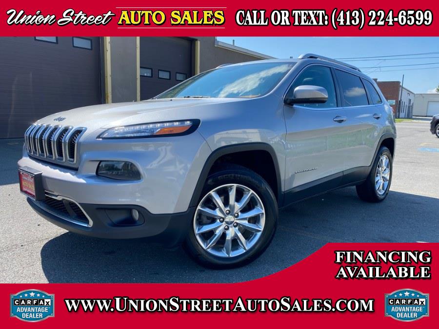 Used Jeep Cherokee 4WD 4dr Limited 2015 | Union Street Auto Sales. West Springfield, Massachusetts