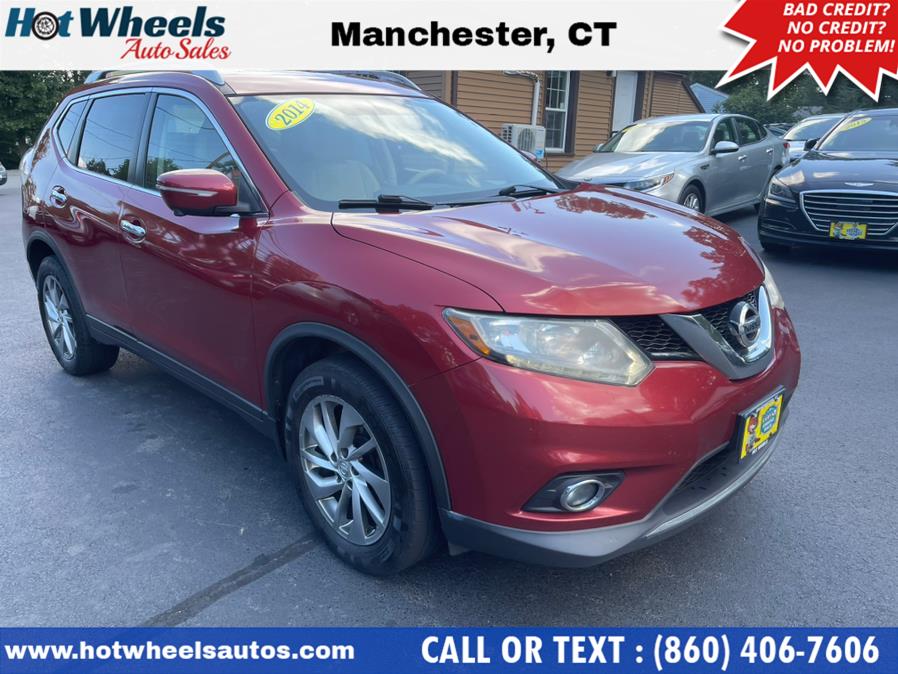 Used Nissan Rogue AWD 4dr SL 2014 | Hot Wheels Auto Sales LLC. Manchester, Connecticut