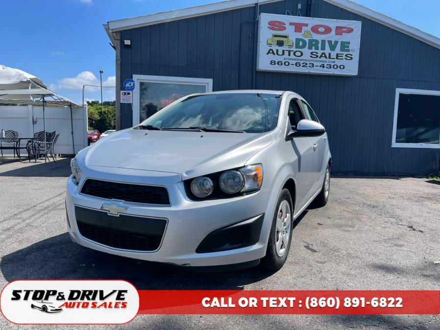 2013 Chevrolet Sonic 4dr Sdn Manual LS, available for sale in East Windsor, Connecticut | Stop & Drive Auto Sales. East Windsor, Connecticut