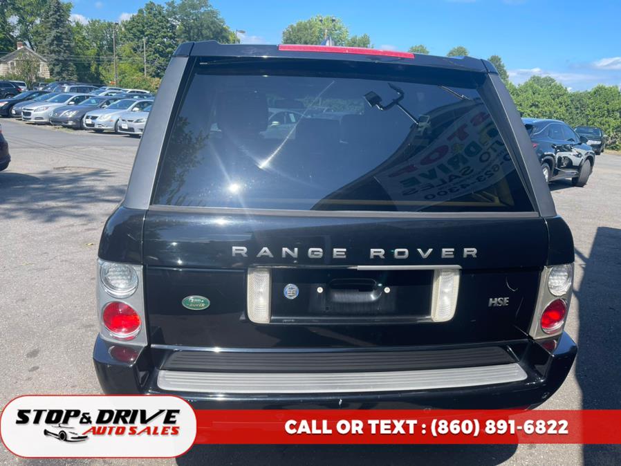 2006 Land Rover Range Rover 4dr Wgn HSE, available for sale in East Windsor, Connecticut | Stop & Drive Auto Sales. East Windsor, Connecticut 2006 Land Rover Range Rover 4dr Wgn HSE, available for sale in East Windsor, Connecticut | Stop & Drive Auto Sales. East Windsor, Connecticut