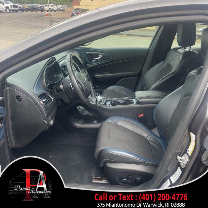 2016 Chrysler 200 4dr Sdn S FWD, available for sale in Warwick, Rhode Island | Premier Automotive Sales. Warwick, Rhode Island 2016 Chrysler 200 4dr Sdn S FWD, available for sale in Warwick, Rhode Island | Premier Automotive Sales. Warwick, Rhode Island