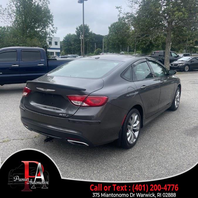 2016 Chrysler 200 4dr Sdn S FWD, available for sale in Warwick, Rhode Island | Premier Automotive Sales. Warwick, Rhode Island 2016 Chrysler 200 4dr Sdn S FWD, available for sale in Warwick, Rhode Island | Premier Automotive Sales. Warwick, Rhode Island
