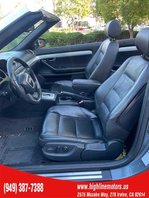 Used Audi A4 2dr Cabriolet CVT 2.0T FrontTrak 2008 | High Line Motors LLC. Irvine, California Used Audi A4 2dr Cabriolet CVT 2.0T FrontTrak 2008 | High Line Motors LLC. Irvine, California