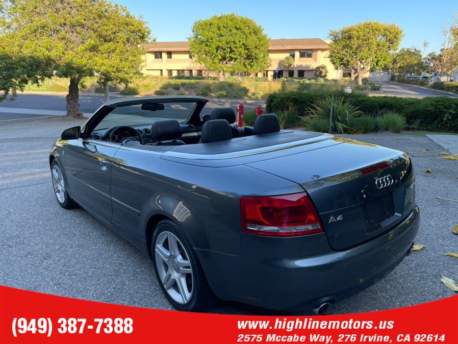 Used Audi A4 2dr Cabriolet CVT 2.0T FrontTrak 2008 | High Line Motors LLC. Irvine, California Used Audi A4 2dr Cabriolet CVT 2.0T FrontTrak 2008 | High Line Motors LLC. Irvine, California