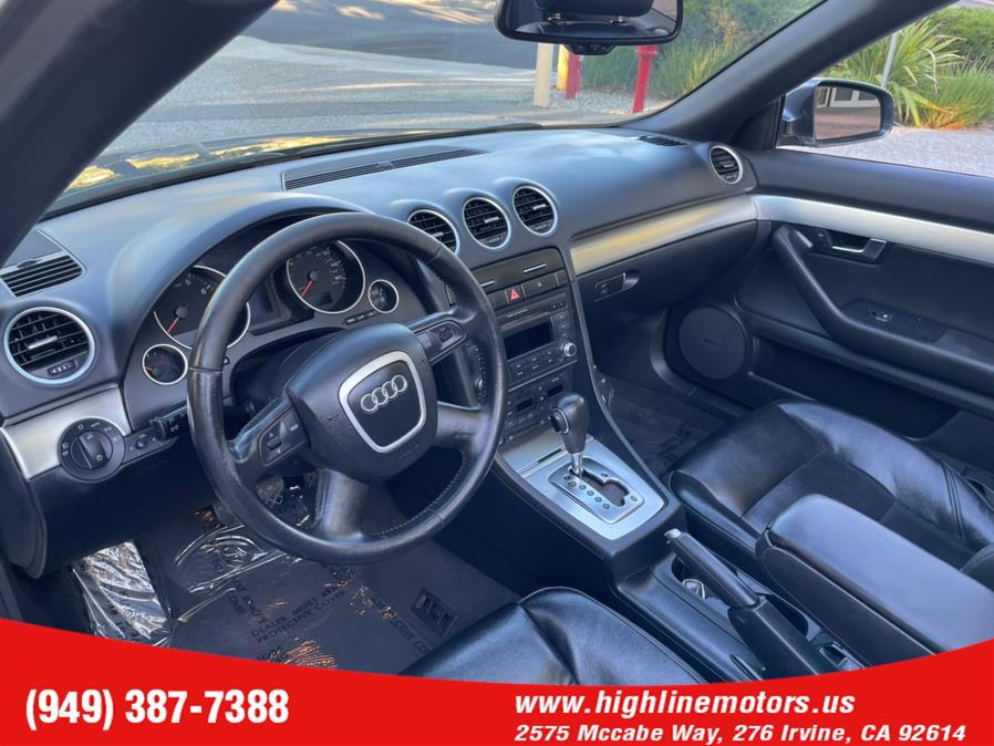 Used Audi A4 2dr Cabriolet CVT 2.0T FrontTrak 2008 | High Line Motors LLC. Irvine, California Used Audi A4 2dr Cabriolet CVT 2.0T FrontTrak 2008 | High Line Motors LLC. Irvine, California