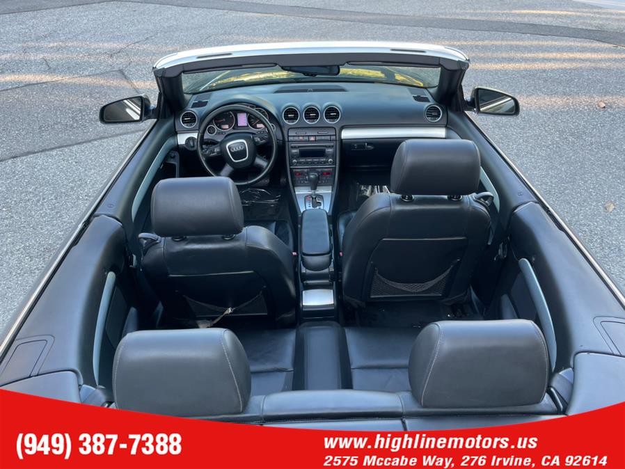 Used Audi A4 2dr Cabriolet CVT 2.0T FrontTrak 2008 | High Line Motors LLC. Irvine, California Used Audi A4 2dr Cabriolet CVT 2.0T FrontTrak 2008 | High Line Motors LLC. Irvine, California