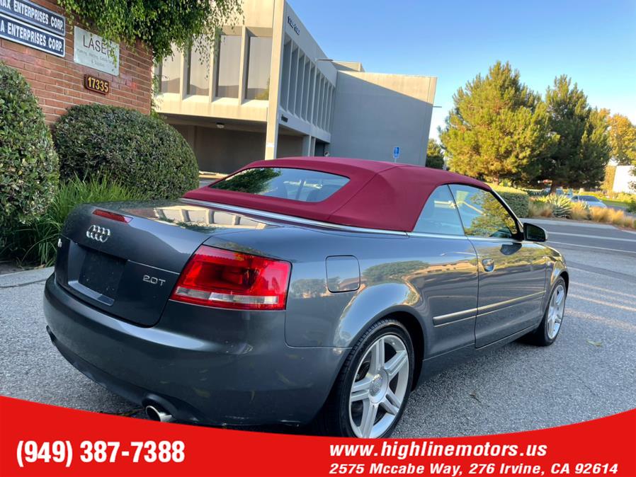 Used Audi A4 2dr Cabriolet CVT 2.0T FrontTrak 2008 | High Line Motors LLC. Irvine, California Used Audi A4 2dr Cabriolet CVT 2.0T FrontTrak 2008 | High Line Motors LLC. Irvine, California