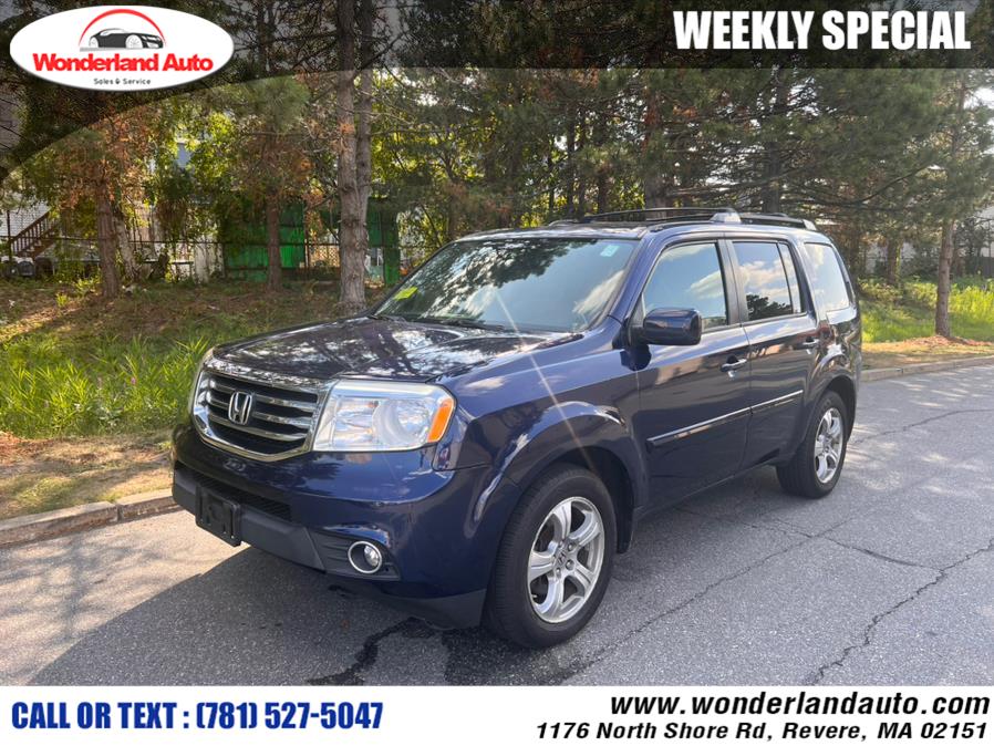 2013 Honda Pilot 4WD 4dr EX-L w/Navi, available for sale in Revere, Massachusetts | Wonderland Auto. Revere, Massachusetts