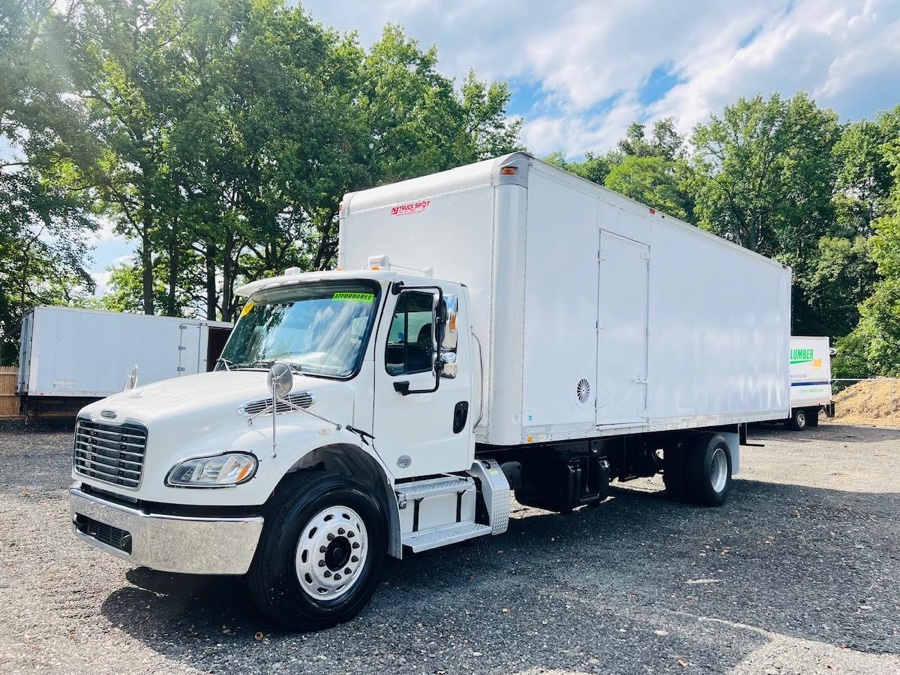 2015 Freightliner M2 DRY BOX + AIR RIDE + CUMMINS ENG + NO CDL, available for sale in South Amboy, New Jersey | NJ Truck Spot. South Amboy, New Jersey 2015 Freightliner M2 DRY BOX + AIR RIDE + CUMMINS ENG + NO CDL, available for sale in South Amboy, New Jersey | NJ Truck Spot. South Amboy, New Jersey