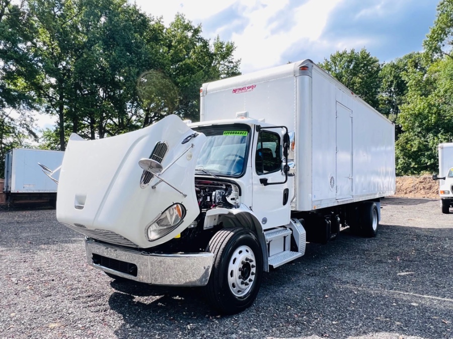 2015 Freightliner M2 DRY BOX + AIR RIDE + CUMMINS ENG + NO CDL, available for sale in South Amboy, New Jersey | NJ Truck Spot. South Amboy, New Jersey 2015 Freightliner M2 DRY BOX + AIR RIDE + CUMMINS ENG + NO CDL, available for sale in South Amboy, New Jersey | NJ Truck Spot. South Amboy, New Jersey
