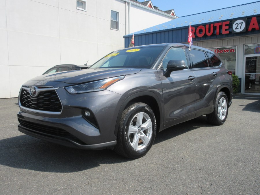 2021 Toyota Highlander LE FWD (Natl), available for sale in Linden, New Jersey | Route 27 Auto Mall. Linden, New Jersey 2021 Toyota Highlander LE FWD (Natl), available for sale in Linden, New Jersey | Route 27 Auto Mall. Linden, New Jersey
