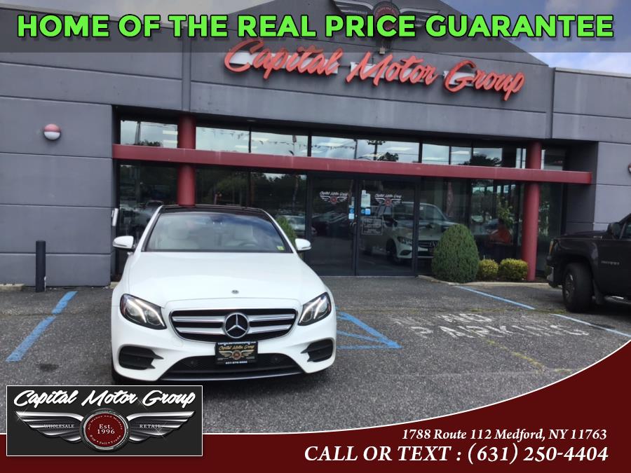 2018 Mercedes-Benz E-Class E 300 4MATIC Sedan, available for sale in Medford, New York | Capital Motor Group Inc. Medford, New York 2018 Mercedes-Benz E-Class E 300 4MATIC Sedan, available for sale in Medford, New York | Capital Motor Group Inc. Medford, New York