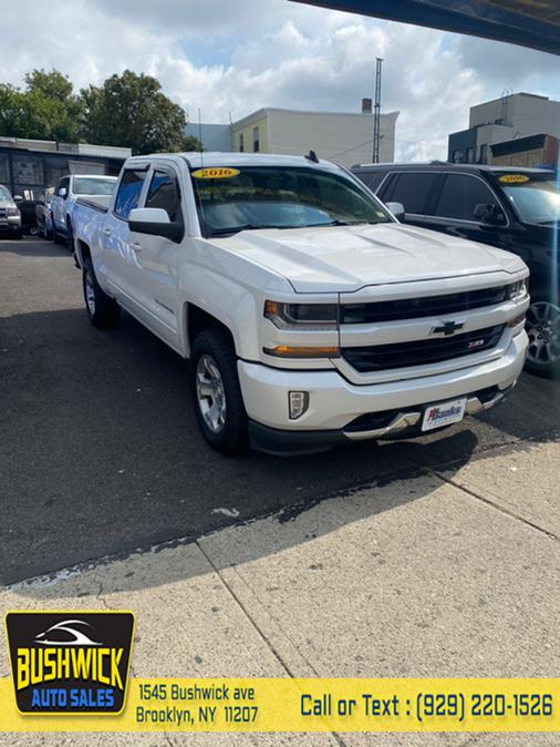 2016 Chevrolet Silverado 1500 4WD Crew Cab 143.5" LT w/1LT, available for sale in Brooklyn, New York | Bushwick Auto Sales LLC. Brooklyn, New York