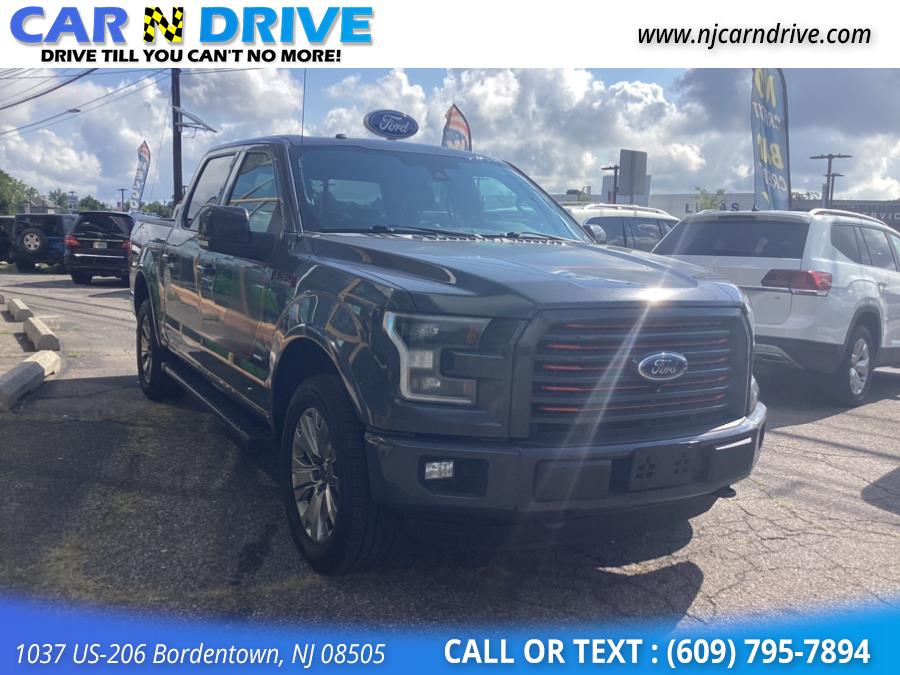 2016 Ford F-150 Lariat SuperCrew 5.5-ft. Bed 4WD, available for sale in Burlington, New Jersey | Car N Drive. Burlington, New Jersey