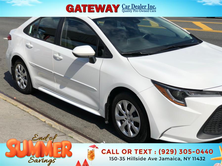 2021 Toyota Corolla LE CVT (Natl), available for sale in Jamaica, New York | Gateway Car Dealer Inc. Jamaica, New York 2021 Toyota Corolla LE CVT (Natl), available for sale in Jamaica, New York | Gateway Car Dealer Inc. Jamaica, New York