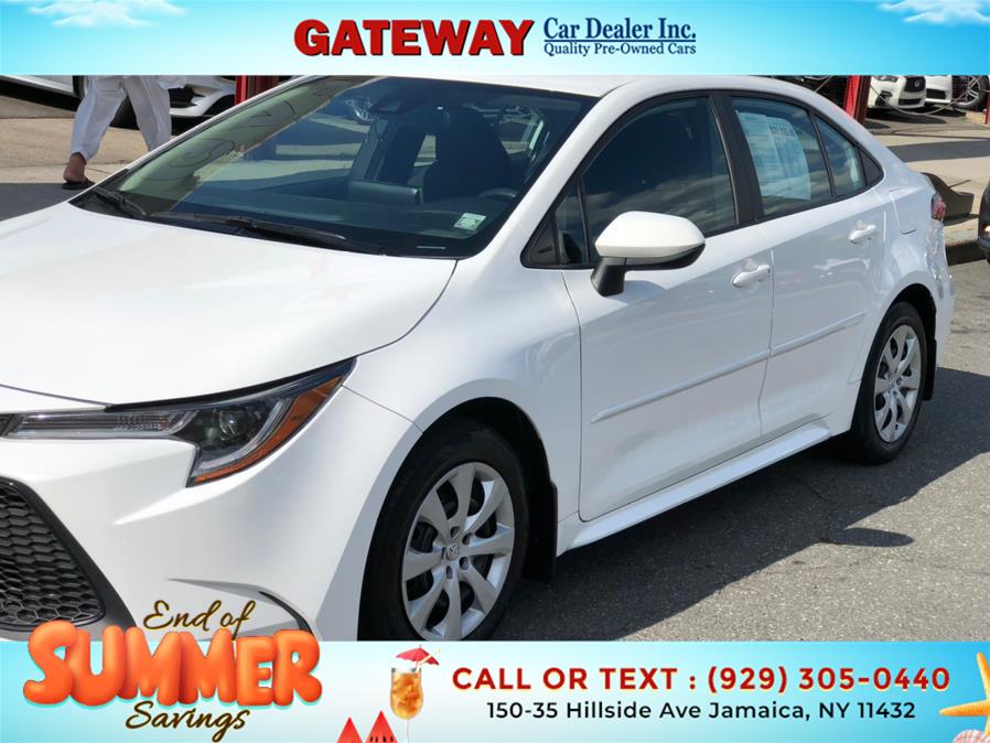 2021 Toyota Corolla LE CVT (Natl), available for sale in Jamaica, New York | Gateway Car Dealer Inc. Jamaica, New York 2021 Toyota Corolla LE CVT (Natl), available for sale in Jamaica, New York | Gateway Car Dealer Inc. Jamaica, New York