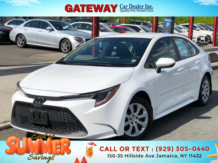2021 Toyota Corolla LE CVT (Natl), available for sale in Jamaica, New York | Gateway Car Dealer Inc. Jamaica, New York 2021 Toyota Corolla LE CVT (Natl), available for sale in Jamaica, New York | Gateway Car Dealer Inc. Jamaica, New York